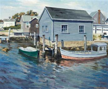 JOREEN BENBENEK Untitled (Maine Harbor).